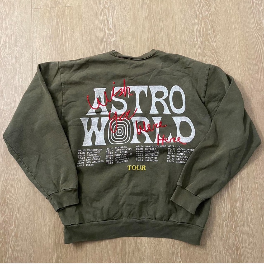 Travis Scott Astroworld sweatshirt